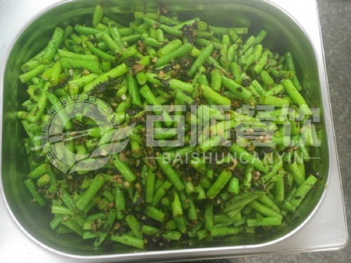 梅干菜带豆